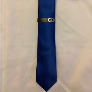 Geoffrey Beene Slim Blue Tie